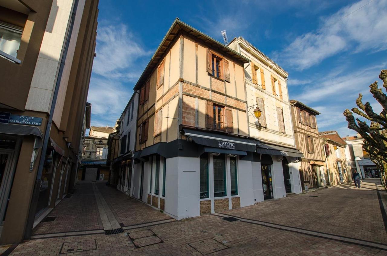 L'Atypic Hotel Restaurant Bergerac Esterno foto